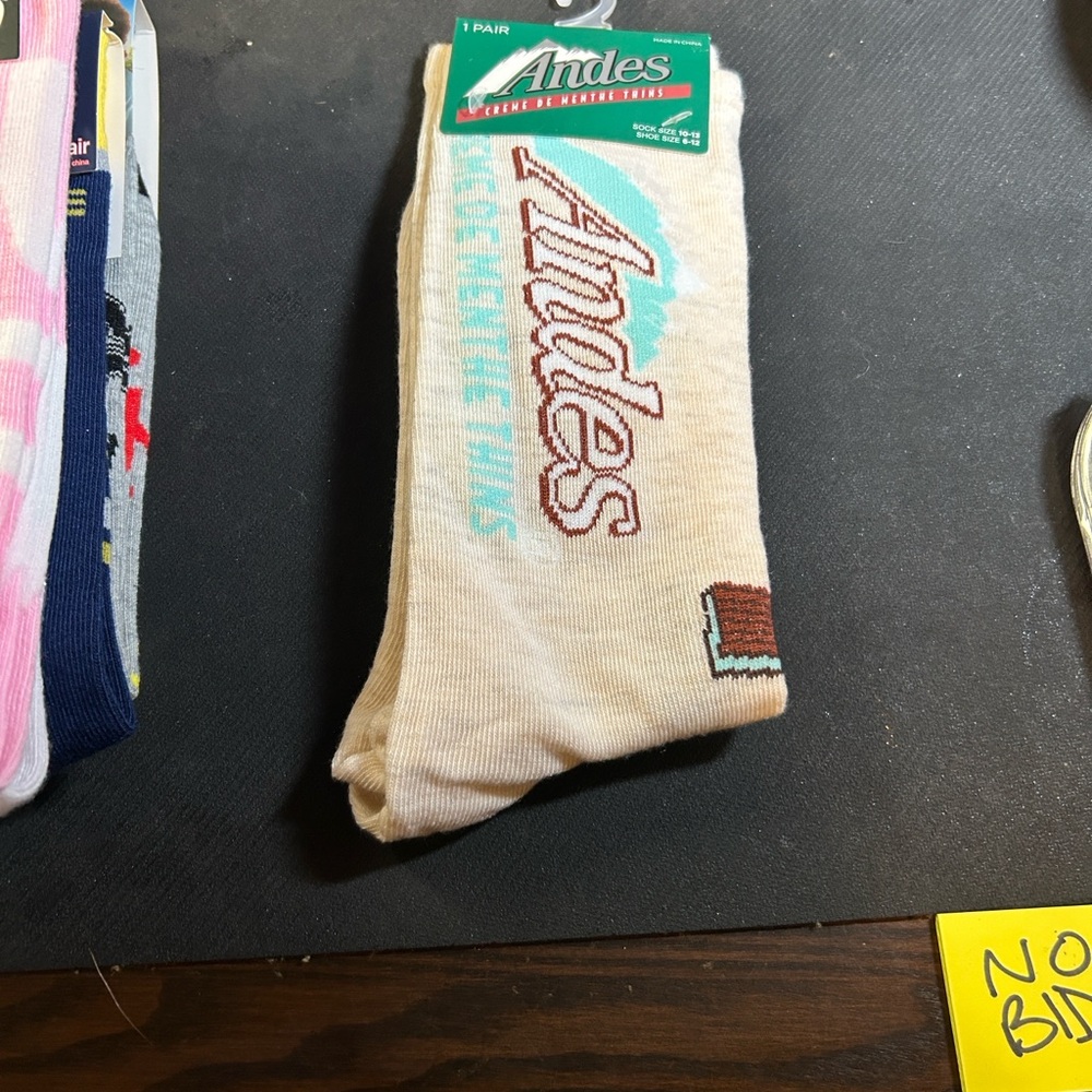 Random NWT Socks (Actor/Singer/Movie/Food/etc) 1Ct - Picture 7 of 12